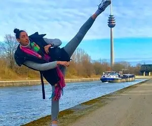 کیمیا علیزاده نه آلمان نه ایران؛ زیر چرم سفید در المپیک!