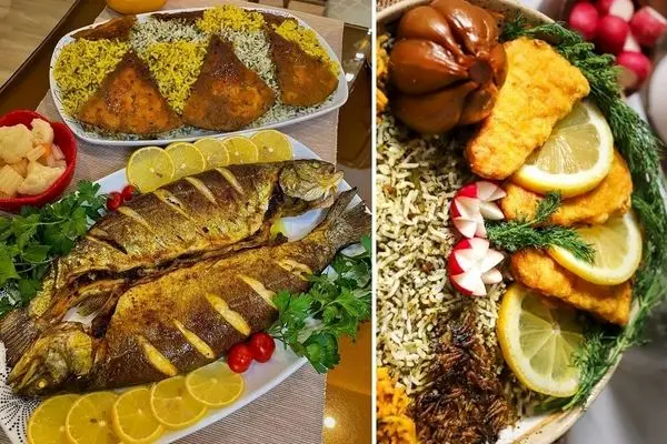 طرز تهیه سبزی پلو با ماهی مخصوص شب عید + بهترین روش مزه دار کردن و پختن ماهی