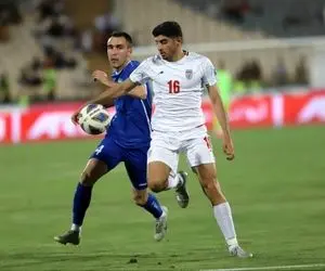 آمار بسیار بد خط حمله ایران در بازی با ازبکستان