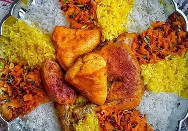 آموزش آشپزی؛ پلو درباری غذایی مجلسی و اصیل