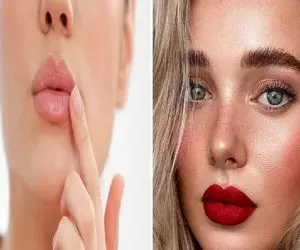 شیدینگ و قرمز کردن لب با مواد طبیعی در خانه / پرتقالو بخور پوستشو بیار برا خوشگلاسیون