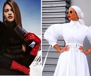 جل الخالق نگا استیل گنگو نگا ترکیب و رنگو؛ خانومای مدل قد بلندی که کف همه رو بریدن!