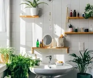 ایده های خلاقانه؛ چیدمان سرویس بهداشتی رو مخت؟ دیزاین با گل طبیعی بهترینه کم خرجو شیک