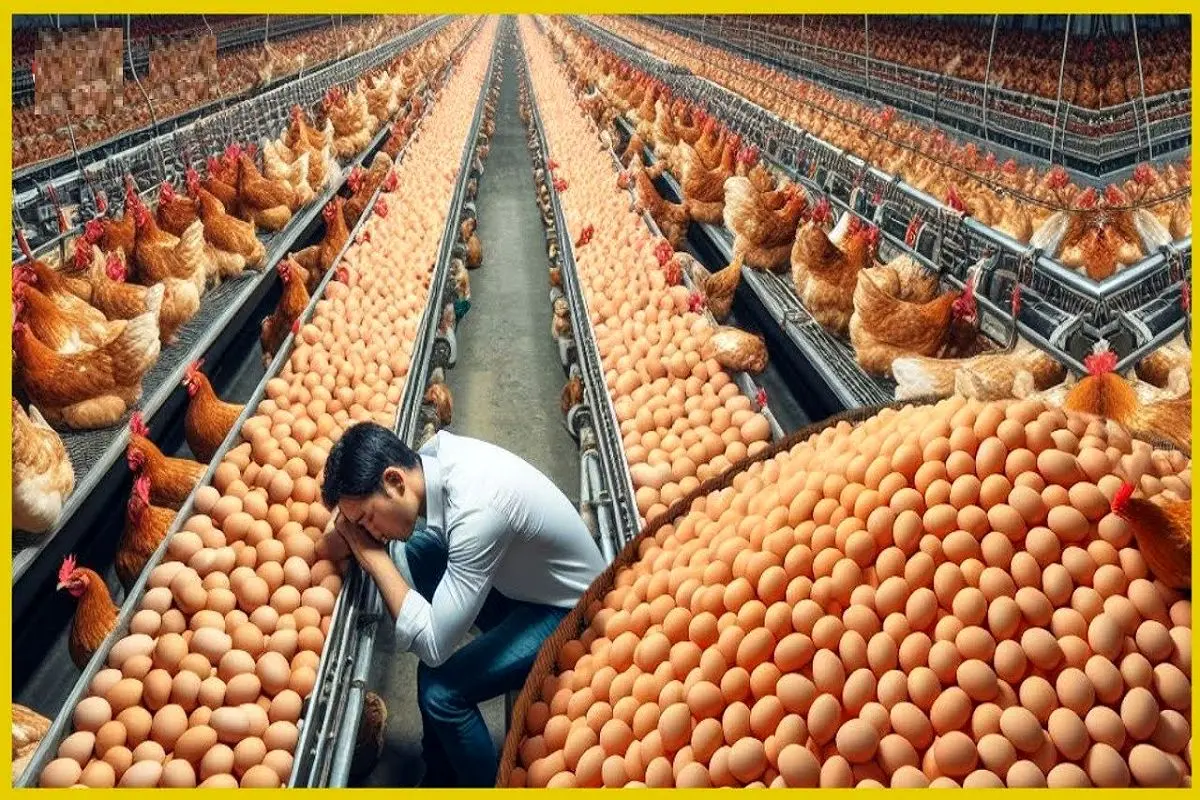فرآوری مرغ؛ جوجه‌های سر از تخم در آورده رو میفرستن تو دستگاه رشدش سریع شه واسه سلاخی