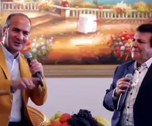 آواز ماندگار؛ عباس قادری چه خوش رو آهنگ پارسال باهم دسته جمعی رو با حسن ریوندی میخونه