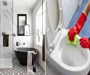 اشتباه خطرناک در تمیز کردن سرویس بهداشتی/ تمیز کردن دستشویی مثل روز اول در ۱۰ دقیقه