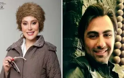 فاصله سنی عجیب بابک انصاری با آرام و زندگینامه؛ همسر گرامی ریش سفید کرد و زنش بوتاکس