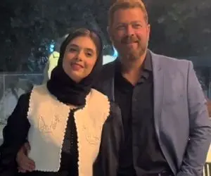 آواز احساسی؛ عاشقانه های پدر و دختری پژمان بازغی با نفس بازغی فقط که بوسش میکنه