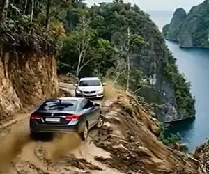 معماری طبیعت؛ راننده به این خونسردی نوبره اونم بعد اتفاقی که برا ماشین کناریش افتاد