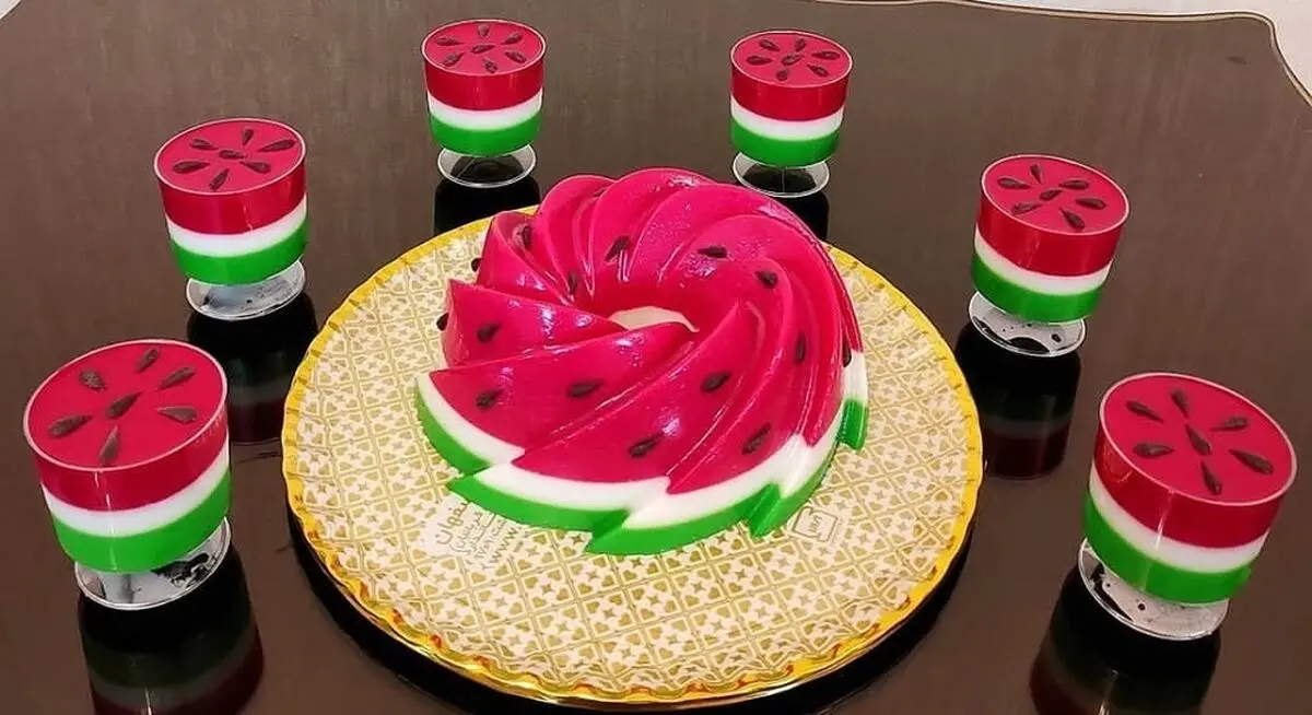 ژله هندوانه