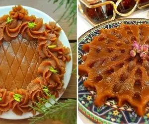 طرز تهیه حلوا با شیر خشک قنادی / حلوای مجلسی خوشمزه با بهترین دستور
