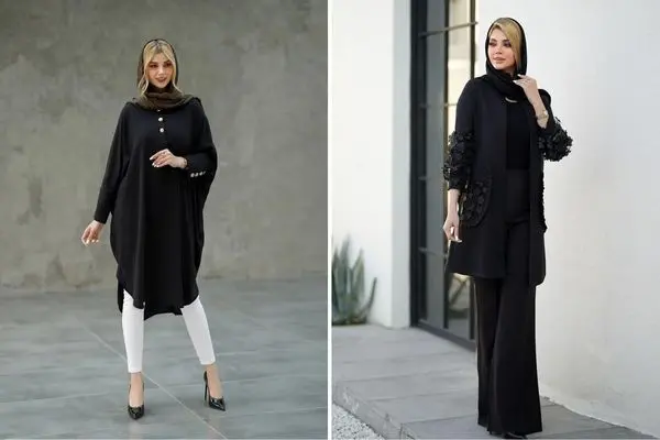 مانتوی مشکی