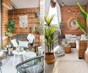 تزیین بالکن با وسایل ساده / اینجوری هر کی تو خیابون تراس خونتو دید با انگشت نشون میده