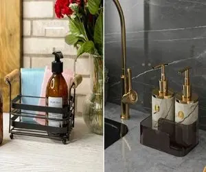 جای ریکا و اسکاچ جدید / مایع ظرفشویی رو با جاش نذاری روی سینک خیلی ضایس با اینا قشنگه