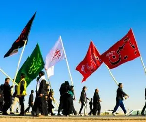 موکب عراقی با فرش قرمز از زائران ایرانی استقبال کرد