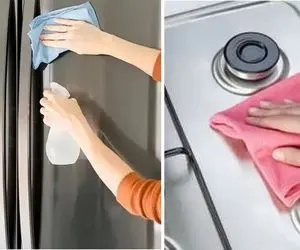 از بین بردن خط و خش از لوازم استیل / روش های ساده، موثر و کاربردی