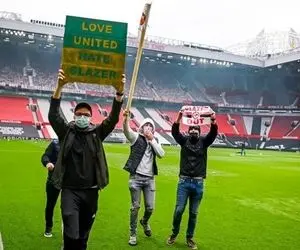 لغو بازی بزرگ انگلیس به خاطر شورش هواداران یونایتد