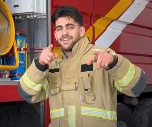 آواز شاد؛ رقص پر نرژی آتشنشان که یواشکی ریز میره مافوقش نبینه