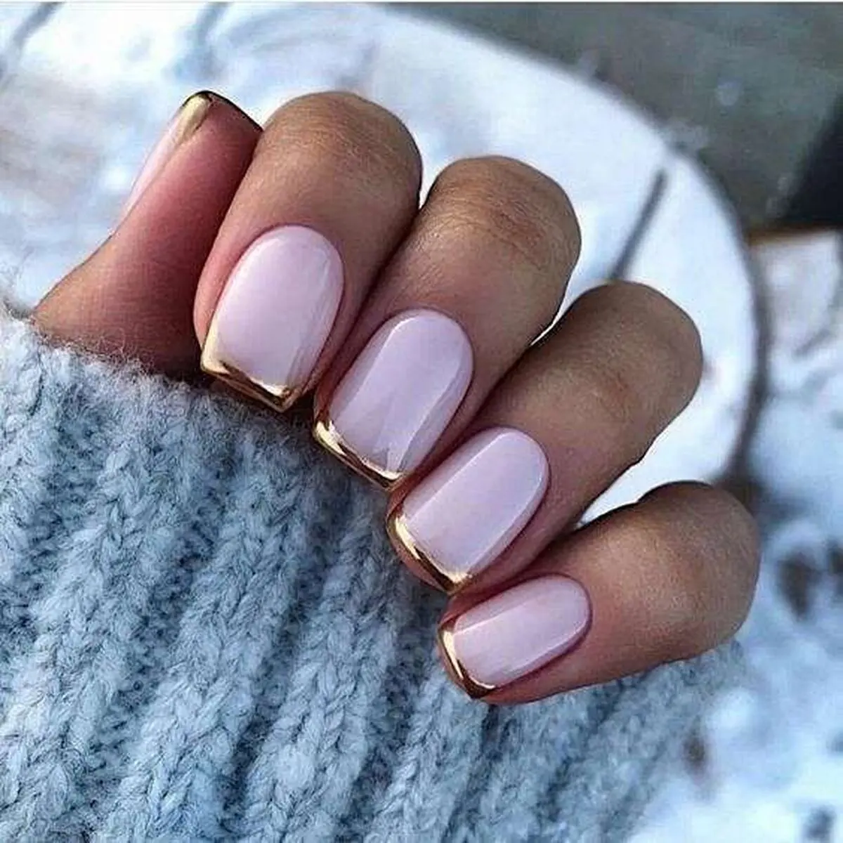 لاک فرنچ ناخن