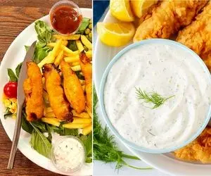 یه سس عالی در کنار غذاهای دریایی و سرخ کردنی/ سه سوته سس تارتار درست کن و بزن بر بدن