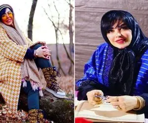 فلور نظری با این فیسی شکیلی که ساخت شد من ترانه پانزده سال دارم / فالوش کنی پول میده!