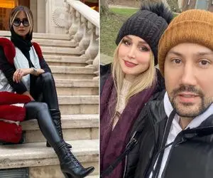 همسر جوان و بسیار جذاب شاهرخ استخری را دیده بودید؟