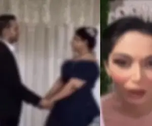 ازدواج جنجالی در ماهشهر؛ زن دوم با لباس سفید بساط عقد هوویش را چید