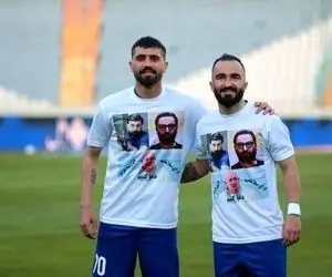 تصویر میناوند و انصاریان روی پیراهن دو بازیکن استقلال