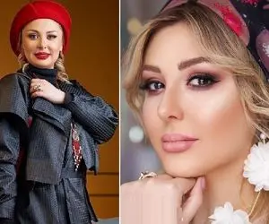 نیوشا خانم با اون "شوهر پولدار" بایدم همچین لباس خفنی بپوشه؛ چه عشوه ای داره!