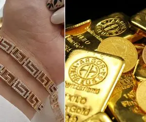 قیمت طلا امروز دوشنبه 16 مهر/ پیشنهادی خرید دستبند و انگشتر ورساچه چشم 
جاری درار 