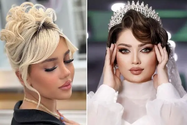 ایده های مدل شینیون جلو مو؛ سبک های کلاسیک و فانتزی دلنشین برای موهای بلوند و مشکی