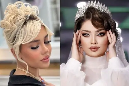 ایده های مدل شینیون جلو مو؛ سبک های کلاسیک و فانتزی دلنشین برای موهای بلوند و مشکی