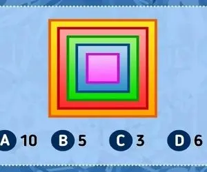 بازی فکری؛ اگه بتونی تو 4 ثانیه تعداد درست مربع رو حدس بزنی هوشت از طلاست