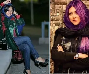 تیپای کوتاه بلندِ آزاده صمدی که زبانزد خاص و عامش کرد؛ خانوم هرچی خفنِ گذاشته جیب بغلش!