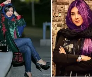 تیپای کوتاه بلندِ آزاده صمدی که زبانزد خاص و عامش کرد؛ خانوم هرچی خفنِ گذاشته جیب بغلش!