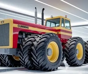 ماشین های پهن پیکر؛ تراکتور بیگ روی ۱۰۸۰ مدل ۲۰۲۵ بزرگترین اسطوره کشاورزی جهان