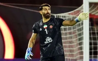 هواداران خارجی در پی گرفتن پیراهن بیرانوند به آب و آتش زدند!