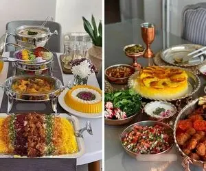 تزیین میز شام به خوش سلیقه ترین مدل ها / یه کدبانو خوشمزه جات رو اینجوری میچینه