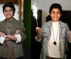 آواز شاد؛ رایان سرلک فسقلی چه رقصی میکنه وسط دریا خیلی پر انرژی از این رو به اون رو