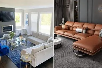 مدرن ترین طراحی های مبلمان L؛ از سبک های پایه ظریف تا جنس پارچه و نوع چیدمان مبل