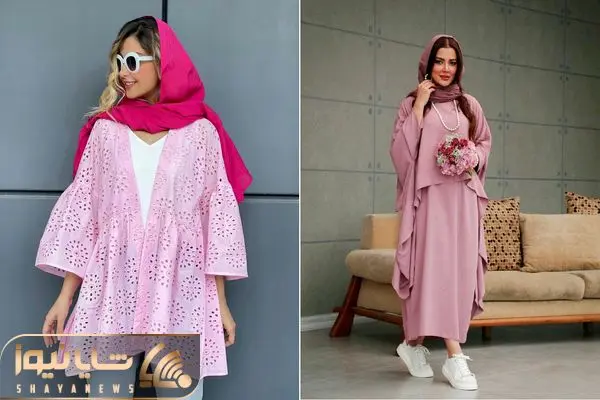 مانتو صورتی