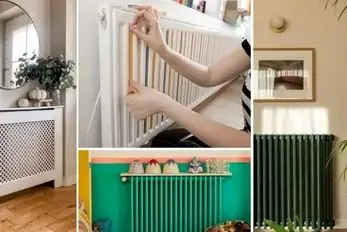 ترفند هاید کردن شوفاژ قدیمی؛ زیباسازی رادیاتور رنگو رو رفته و مرمت دکوراسیون خونه