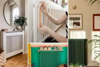 ترفند هاید کردن شوفاژ قدیمی؛ زیباسازی رادیاتور رنگو رو رفته و مرمت دکوراسیون خونه