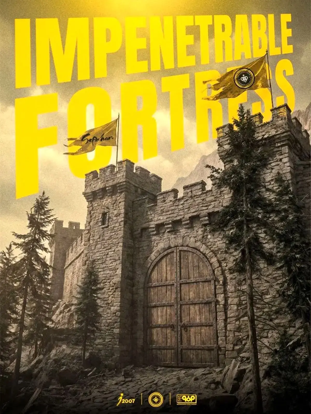 کری سپاهان برای لیگ برتر؛ خط دفاعی که مثل دیوار آهنی ایستاد