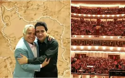 آواز همایونی؛ همایون شجریان تو کنسرت با دلم دیوانه شد یه استرالیا رو دیوانه کرد