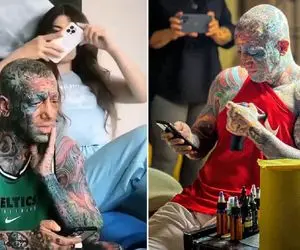 وقتی تتلو تغییر دین داده و خالکوبیاشو میپرسته؛ عشق نچرالِ سلطان ایشونه؟!