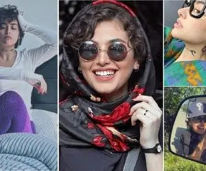 کریسمس بازی ریحانه پارسا تو یه جای نافرم؛ خانوم خودش رو چه ضایع مونالیزا کرد!