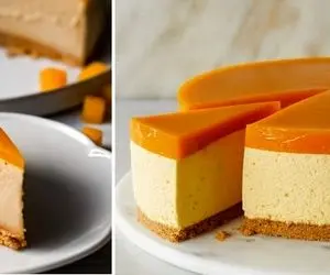 طرز تهیه چیز کیک انبه؛ ایشون به شدت خوشتیپ تشریف دارن یه موقع ازش غافل نشیدا