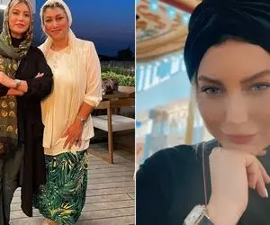 فیلترای آتیشیِ "فریبا نادری" عین پیاز لایه لایه شده؛ دیگه کوکا باز نکن میفرستم برات زمزم!