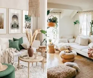 فرش کرم با چه پرده ای ست میشه؟ / از کنار این رنگا ساده نگذر که خونتو دنج نشون میدن